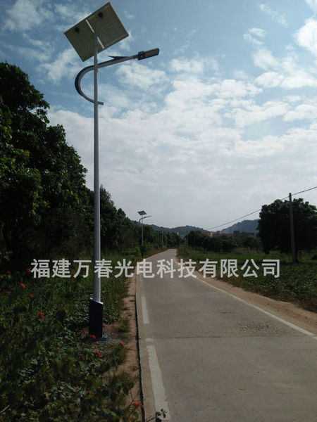 惠安縣美麗新農村LED太陽能路燈